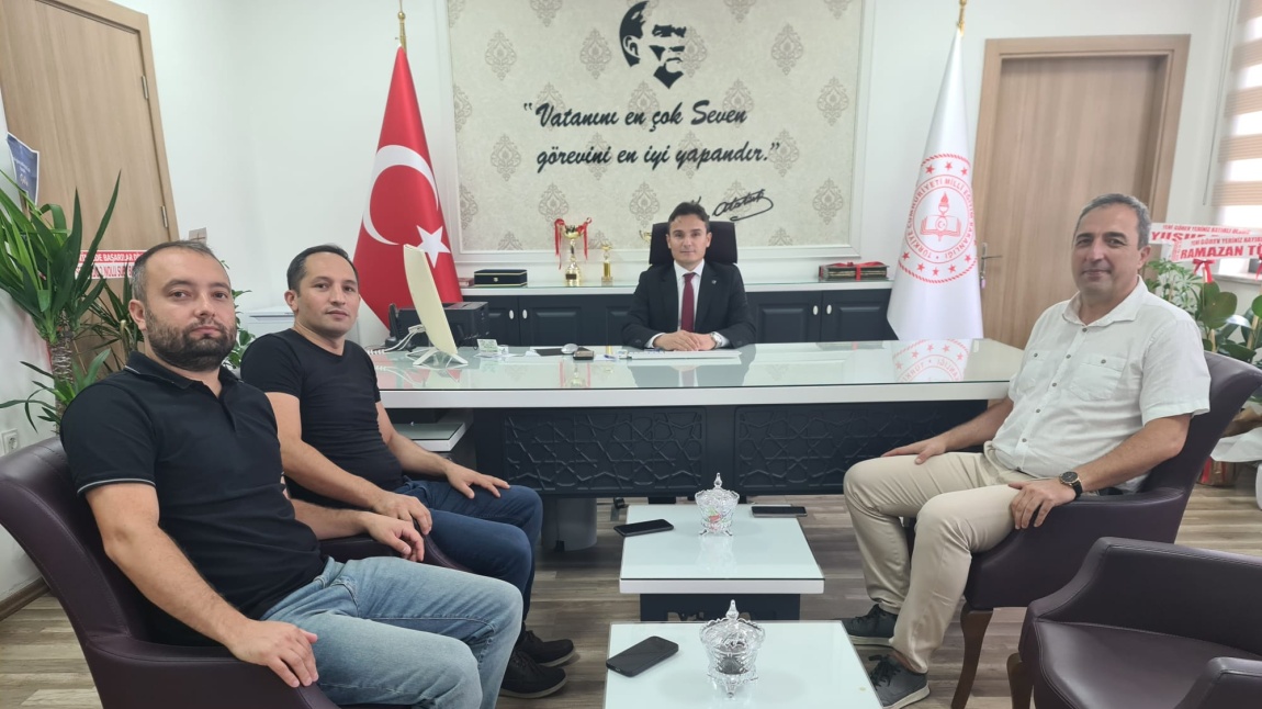 İlçe Milli Eğitim Müdürümüze Hayırlı Olsun Ziyareti
